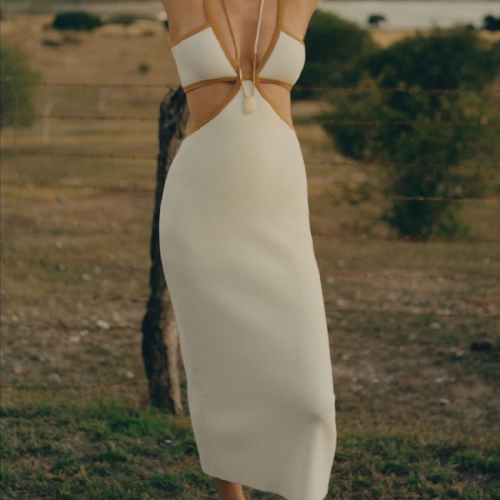 Significant Other Cut Out Maxi Dress From Anthropolgie Us 4 S Us 8